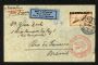 Image #1 of auction lot #620: Switzerland Graf Zeppelin South America cacheted First Flight cover ca...