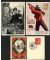 Image #1 of auction lot #572: Three Germany 3rd Reich Propaganda cards from 1938-1943....