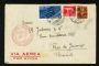 Image #1 of auction lot #592: Italy Zeppelin South America cacheted Flight cover canceled in Trieste...
