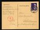 Image #1 of auction lot #598: Poland Majdanek Concentration  Camp Lublin censored postal card cancel...