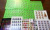 Image #1 of auction lot #1069: United States forever postage lot consisting of $420 face in sheets an...