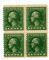 Image #1 of auction lot #1243: (525d) double impression three stamps og hr. one NH Fine...