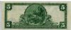 Image #2 of auction lot #1027: First National Bank of Fort Wayne, Indiana May 6, 1922, five dollars n...