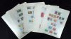 Image #4 of auction lot #252: A group mounted on homemade pages, Scott pages, in glassines and sales...