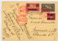 Image #1 of auction lot #603: (C9) Switzerland cacheted Zeppelin flight Mourning card Geneva Aviatio...