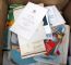 Image #1 of auction lot #1090: Odds and Ends. Auction box filled with assorted memorabilia from the t...