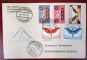 Image #4 of auction lot #624: Swiss Zeppelin Covers. Eight philatelic covers transported on assorted...