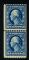 Image #1 of auction lot #1225: (351) 5 blue 1909 coil line pair. NH, 1988 PFC (201207) states, it i...