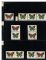 Image #3 of auction lot #178: Worldwide assortment in a binder. About 270 mint and used stamps on st...