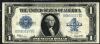 Image #1 of auction lot #1038: United States one-dollar 1923 silver certificate in circulated conditi...