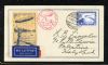 Image #1 of auction lot #602: Germany Graf Zeppelin cacheted First Flight cover cancelled in Friedri...