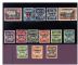 Image #1 of auction lot #1405: (241-254) German administration used F-VF set...