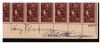 Image #2 of auction lot #1066: Three cent Doctors commemorative sheet in a souvenir folder issued o...