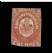 Image #1 of auction lot #1493: (6) 6p. scarlet vermilion unused 3 margins small thin and creased wit...