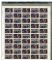 Image #1 of auction lot #1396: (766b) double print complete sheet still in original P.O. wrapping NH ...