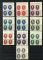 Image #1 of auction lot #1435: (58-67) NH blocks some stamps with offset from different stamps F-VF s...