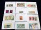 Image #2 of auction lot #124: A well filled red box with 102 cards of world wide mint, MNH and used,...