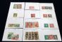 Image #3 of auction lot #124: A well filled red box with 102 cards of world wide mint, MNH and used,...