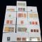 Image #4 of auction lot #124: A well filled red box with 102 cards of world wide mint, MNH and used,...