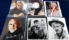Image #3 of auction lot #1051: Accretion of fifty celebrity/entertainer autographs mostly 8 X10 photo...