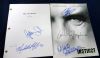 Image #1 of auction lot #1062: Ten autographed movie scripts or press kits in brown storage bags havi...