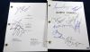 Image #4 of auction lot #1062: Ten autographed movie scripts or press kits in brown storage bags havi...