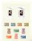 Image #2 of auction lot #261: Small mint collection of stamps and souvenir sheets hinged to 10 quadr...