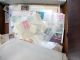 Image #2 of auction lot #188: A box with albums, stockbooks, and two well filled pizza boxes with lo...