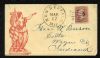 Image #1 of auction lot #521: United States Civil War Patriotic cover having a neat New Buffalo, Mic...