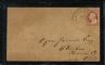 Image #1 of auction lot #514: (25A) 3 1857 issue franked on cover. 2011 APS certificate (195179) st...