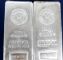 Image #1 of auction lot #1093: Two Royal Canadian Mint 100 ounce .999 silver bars....