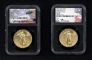Image #2 of auction lot #1025: United States two 2021 Type II one-ounce American Eagle gold coins gra...