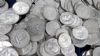 Image #2 of auction lot #1064: United States $96.00 face 90% silver circulated quarters....