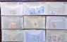 Image #3 of auction lot #58: Hundreds of old glassines filled with more than a thousand stamps to t...