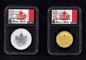 Image #1 of auction lot #1046: Canada two-coin set 2021 consisting of one ounce Tailored Specimen Map...