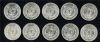 Image #2 of auction lot #1075: United States 1904-O Morgan Silver Dollar roll having coins which most...