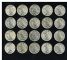 Image #4 of auction lot #1054: United States four rolls of Peace Silver Dollars consisting of two 192...
