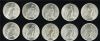 Image #3 of auction lot #1055: United States four rolls of Peace Silver Dollars consisting of two 192...