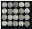 Image #4 of auction lot #1060: United States three rolls of Peace Silver Dollars consisting of two 19...