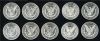 Image #3 of auction lot #1071: United States 1878-S Morgan Silver Dollar roll having coins which most...