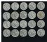 Image #4 of auction lot #1051: United States five rolls of Peace Silver Dollars consisting of three 1...