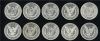 Image #3 of auction lot #1072: United States 1881-O Morgan Silver Dollar roll having coins which most...