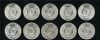 Image #2 of auction lot #1073: United States 1900-O Morgan Silver Dollar roll having coins which most...