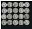 Image #4 of auction lot #1073: United States 1900-O Morgan Silver Dollar roll having coins which most...