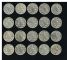 Image #4 of auction lot #1057: United States two rolls of Peace Silver Dollars consisting of one each...