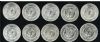 Image #2 of auction lot #1074: United States 1902-O Morgan Silver Dollar roll having coins which most...