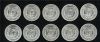 Image #2 of auction lot #1066: United States 1904-P Morgan Silver Dollar roll having coins which most...