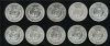 Image #3 of auction lot #1066: United States 1904-P Morgan Silver Dollar roll having coins which most...