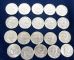 Image #1 of auction lot #1065: United States eight rolls of Franklin Half Dollars consisting of 1960 ...