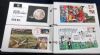 Image #1 of auction lot #553: United States Collins hand painted FDC selection from 1991-1994 in a m...